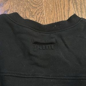 100% Cotton POINT Crop Sweater